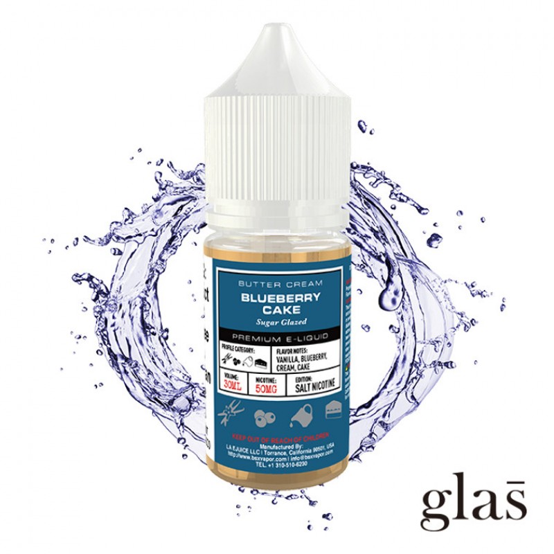 Blueberry Cake By GLAS BSX Salt E-Liquid