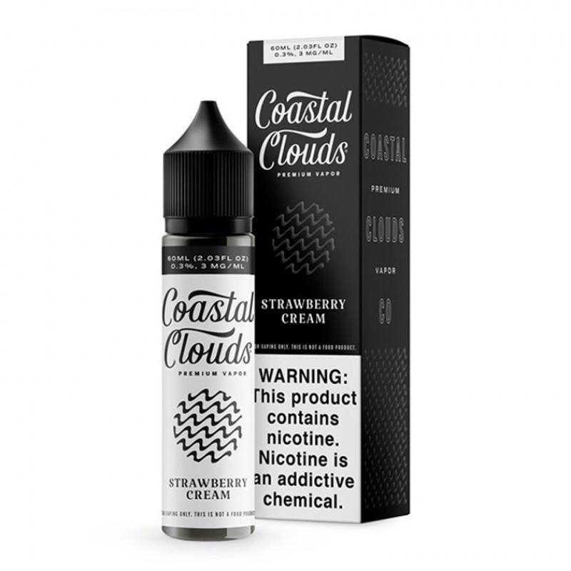 Strawberry Cream (The Voyage) By Coastal Clouds E-Liquid