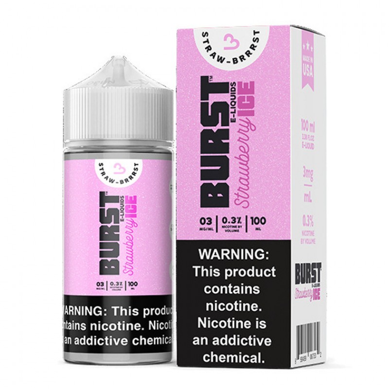 Strawberry Ice by Burst Series 100ml