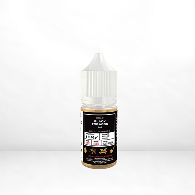 Bold Rich Black Tobacco by Glas BSX Salts TFN 30ml