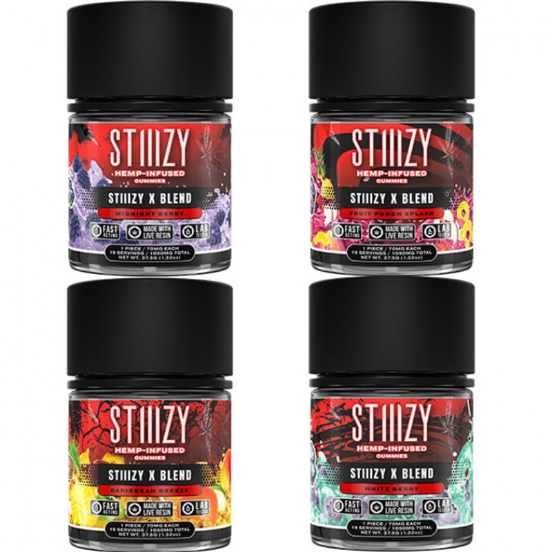 STIIIZY Gummies – X BLEND | 15 Pc | 1050MG