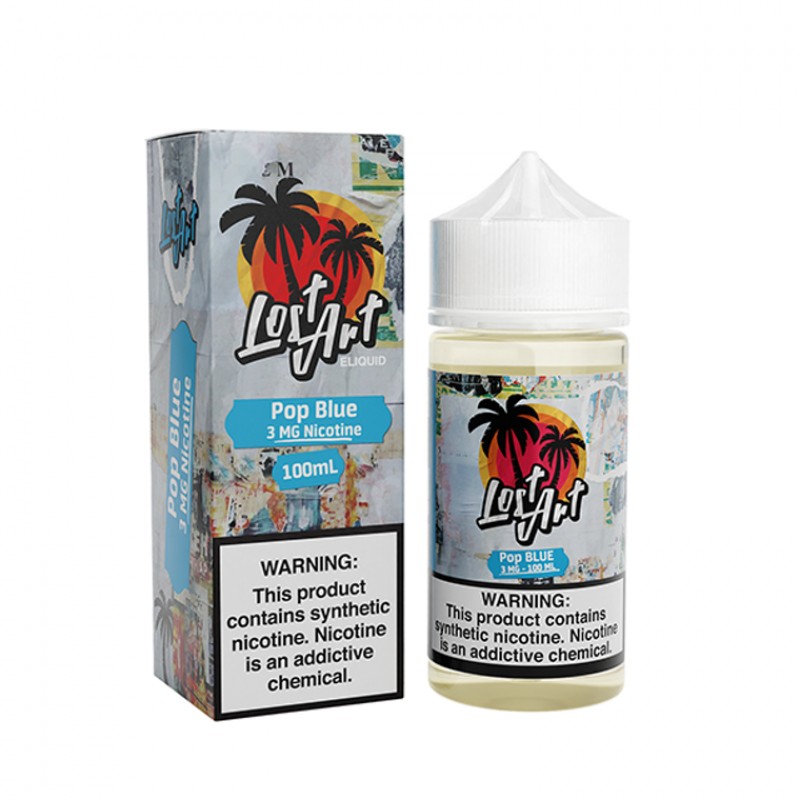 Pop Blue by Lost Art E-Liquid