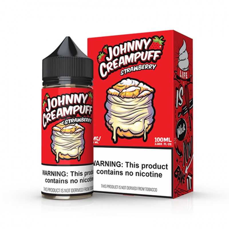 Strawberry by Tinted Brew ��� Johnny Creampuff TFN Series 100mL