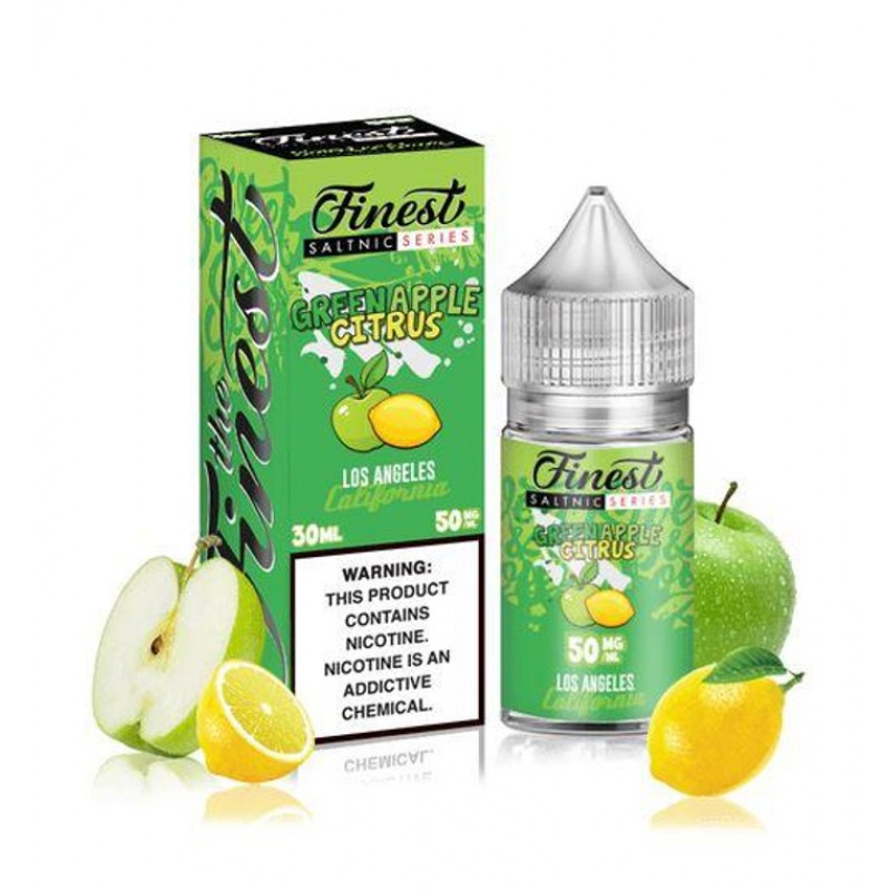 Green Apple Citrus by Finest SaltNic E-Liquid