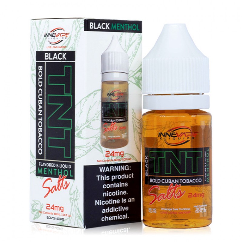 TNT Black Menthol Salt By Innevape E-Liquid