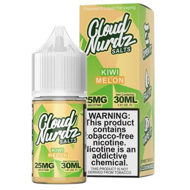 Kiwi Melon by Cloud Nurdz TFN Salts E-Liquid