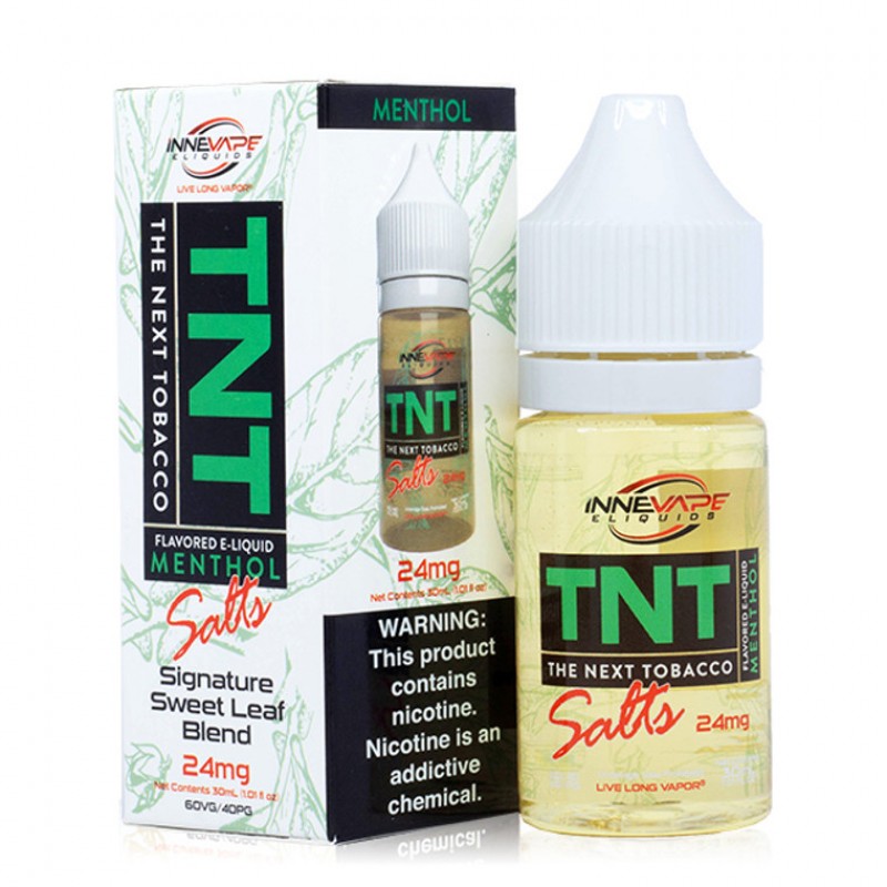 TNT The Next Tobacco Menthol Salt By Innevape E-Liquid