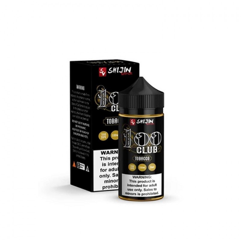 Tobacco by 100 Club E-Liquid