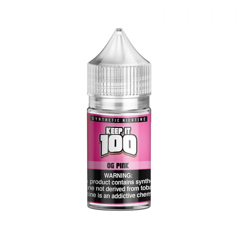 Pink by Keep It 100 Tobacco-Free Nicotine Salt Series E-Liquid