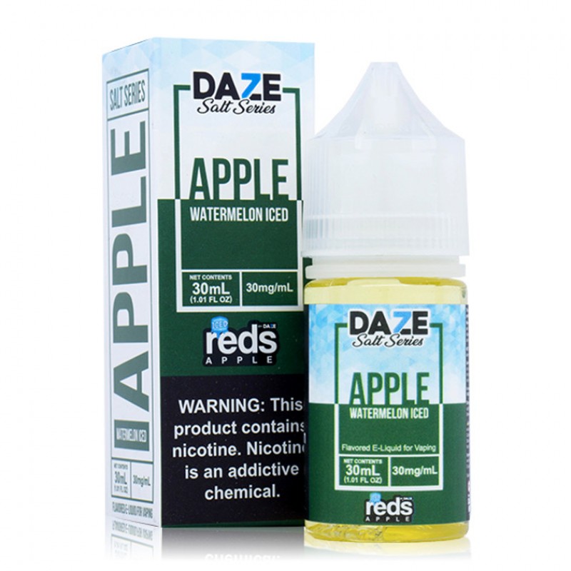 Reds Watermelon Iced by 7 Daze Salt E-Liquid