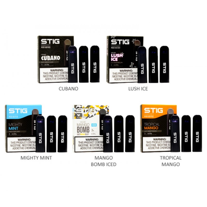 VGOD STIG Disposable Pod Device (3-Pack) | 300 Puffs