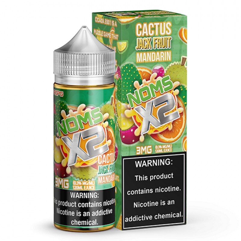 Cactus Jackfruit Mandarin by Nomenon Noms X2 E-Liquid