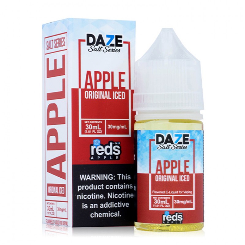 Reds Apple Iced by 7 Daze Salt E-Liquid