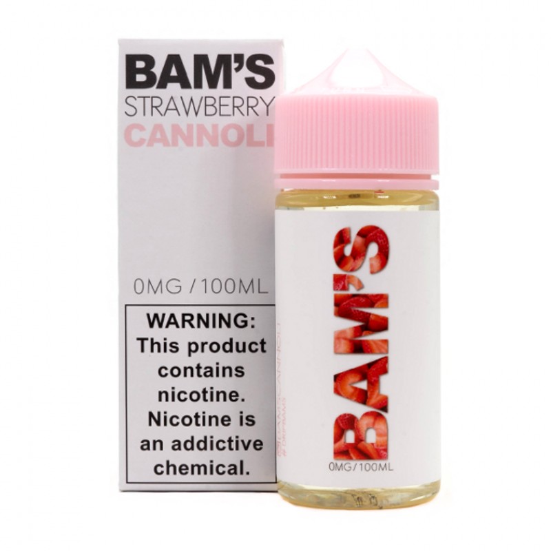 Strawberry Cannoli by Bam Bam's Cannoli E-Liquid