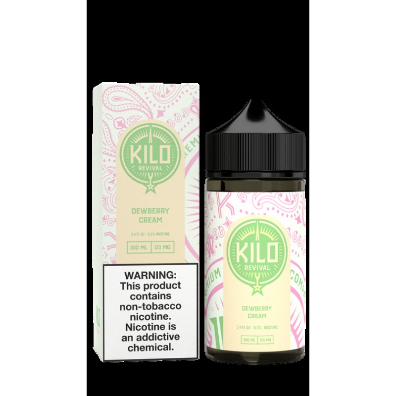 Dewberry Cream by Kilo Revival Tobacco-Free Nicotine E-Liquid