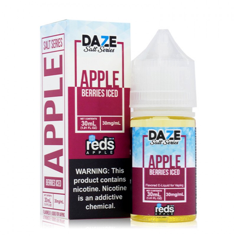 Reds Berries Iced by 7 Daze Salt E-Liquid