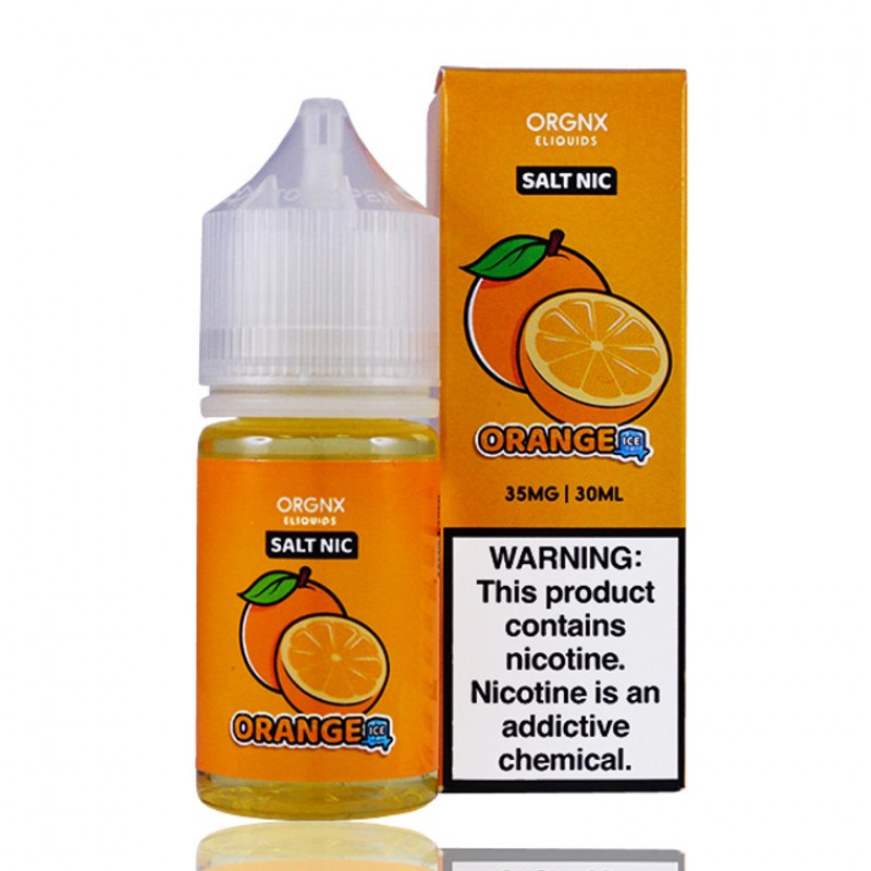 Orange Ice By ORGNX Salt E-Liquid