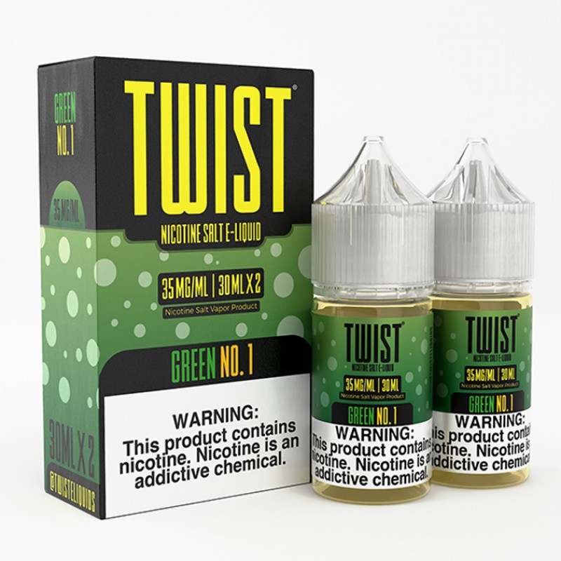 Green No. 1 (Honeydew Melon Chew) by Twist Salts E-Liquid