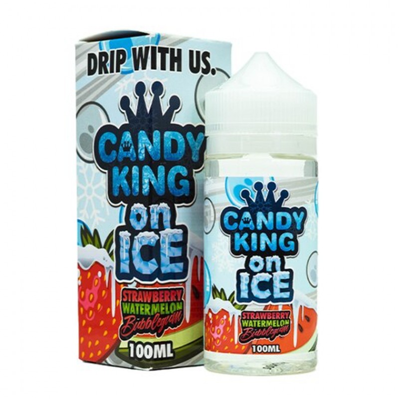 Strawberry Watermelon Bubblegum on Ice by Candy King on Ice E-Liquid