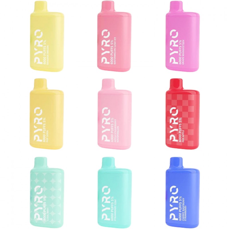 Pyro Disposable | 6000 Puffs | 13ml | 5%