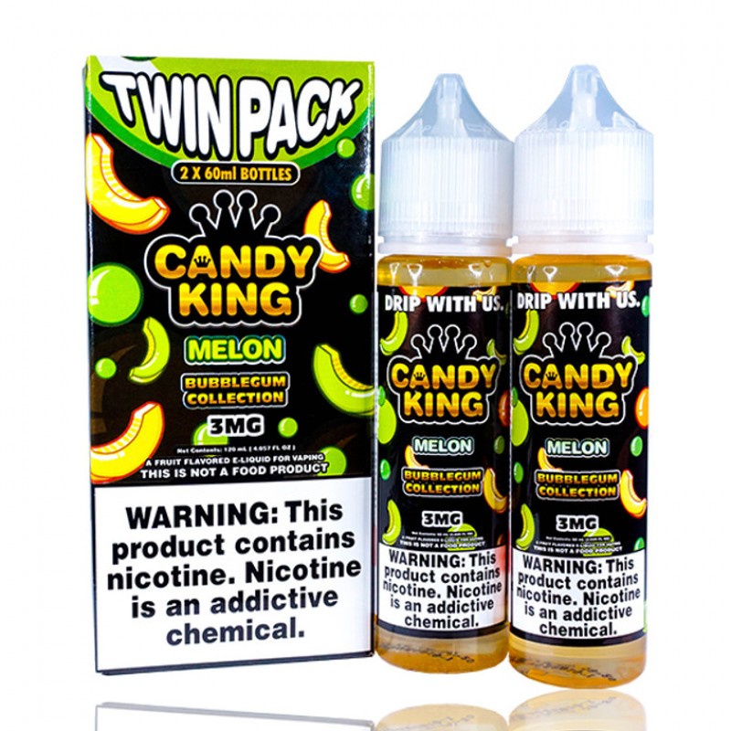 Melon By Candy King Bubblegum Collection E-Liquid