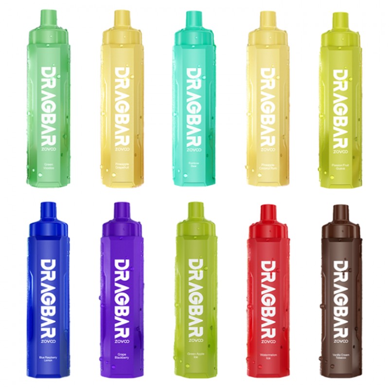 ZOVOO - DRAGBAR R6000 Disposable | 6000 Puffs | 18mL | 0.3% Nic