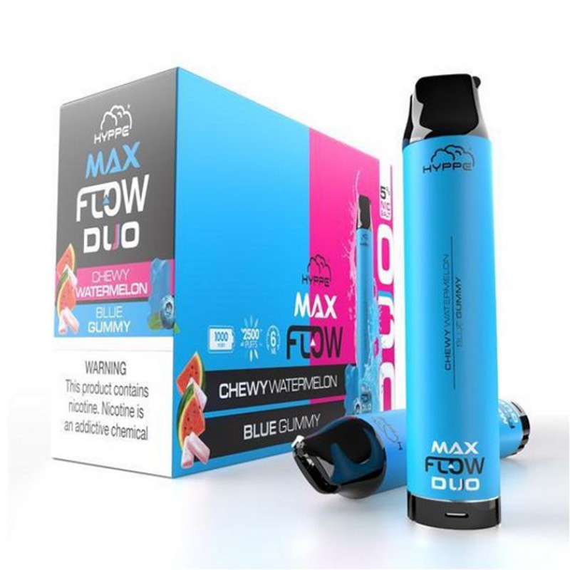 Hyppe Max Flow Duo Disposable | 2500 Puffs | 6mL