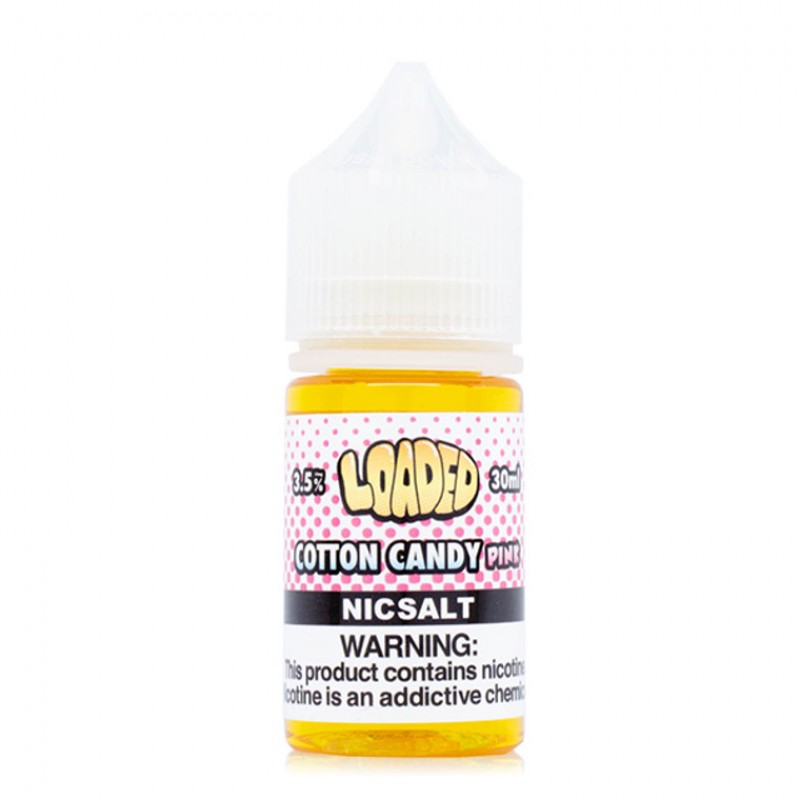 Pink Cotton Candy Salt By Loaded E-Liquid