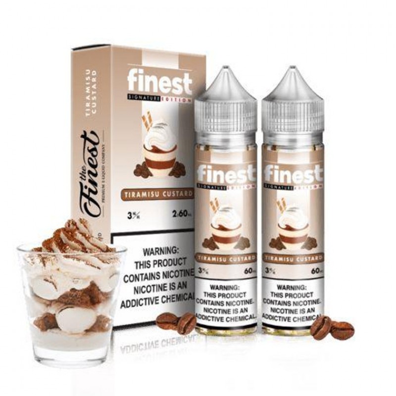 Tiramisu Custard by Finest Signature Edition E-Liquid