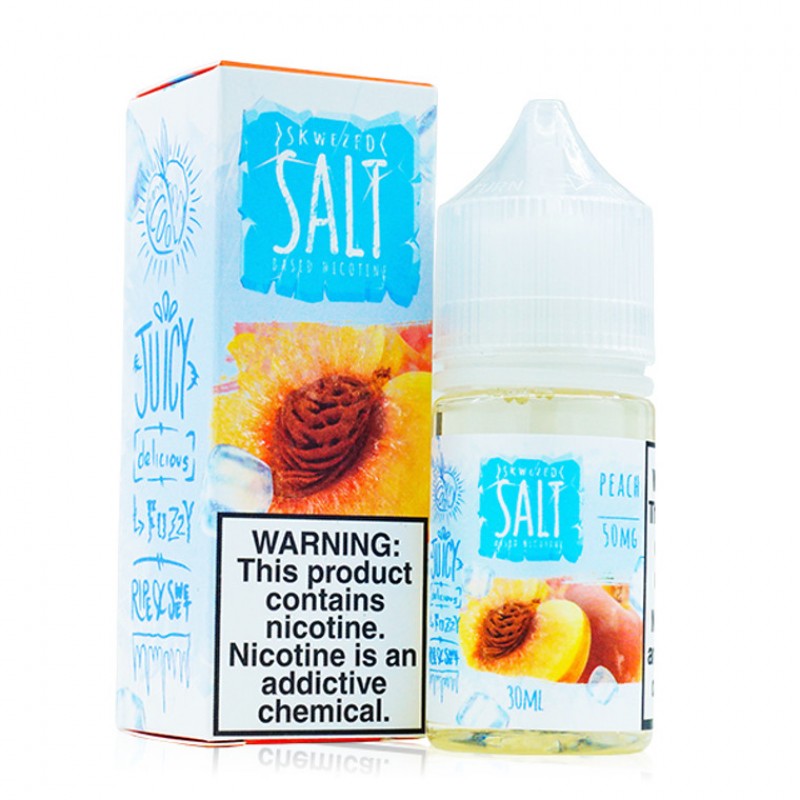 Peach ICE Salt By Skwezed E-Liquid