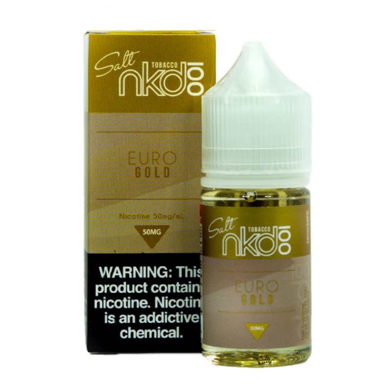 Euro Gold By NKD 100 Salt E-Liquid