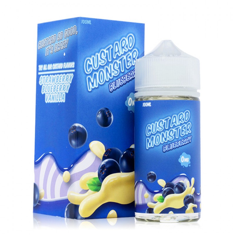 Blueberry Custard By Custard Monster E-Liquid