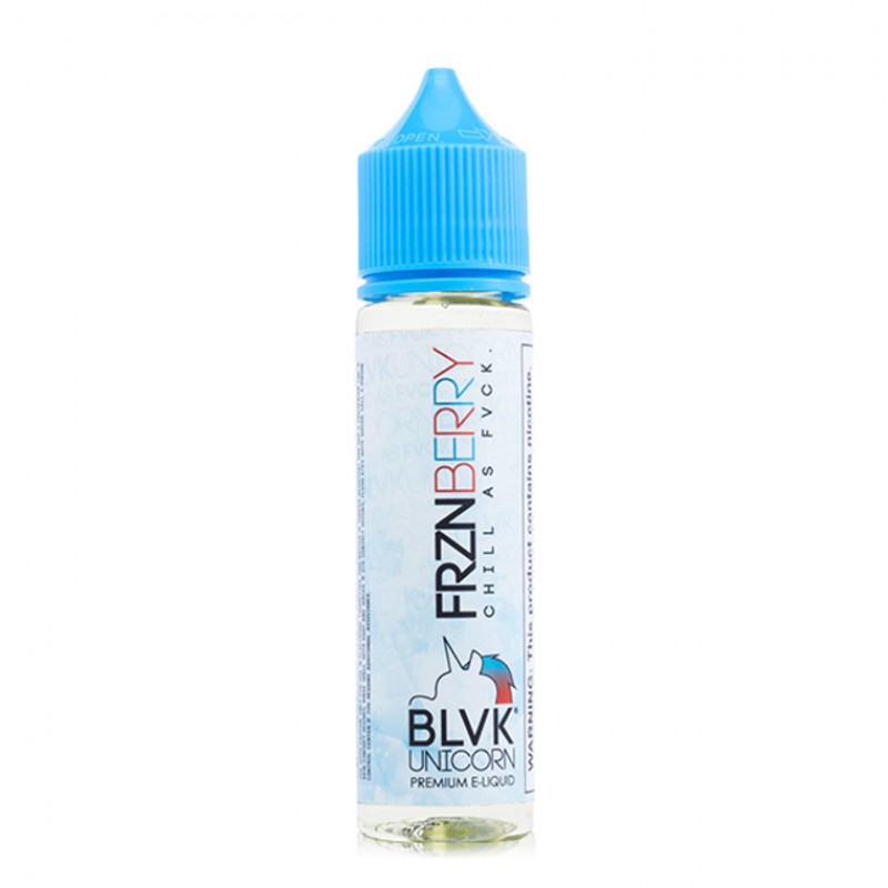 Strawberry Menthol��(FRZNBerry) by BLVK E-Liquid