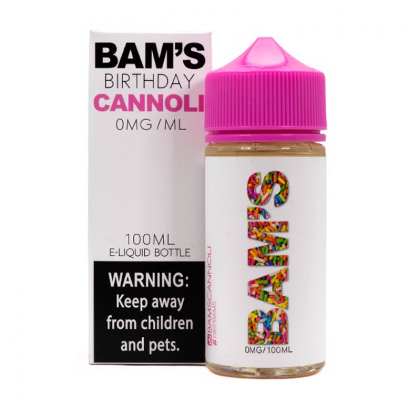 Birthday Cannoli by Bam Bam's Cannoli E-Liquid