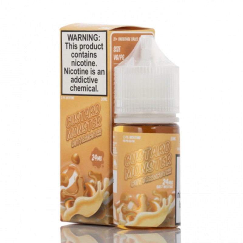 Butterscotch By Custard Monster Salts E-Liquid