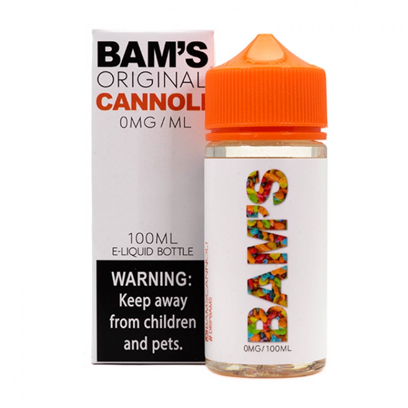 Original Cannoli by Bam Bam's Cannoli E-Liquid