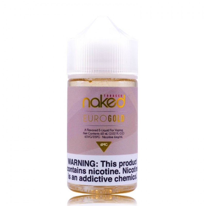 Euro Gold by Naked 100 Tobacco E-Liquid