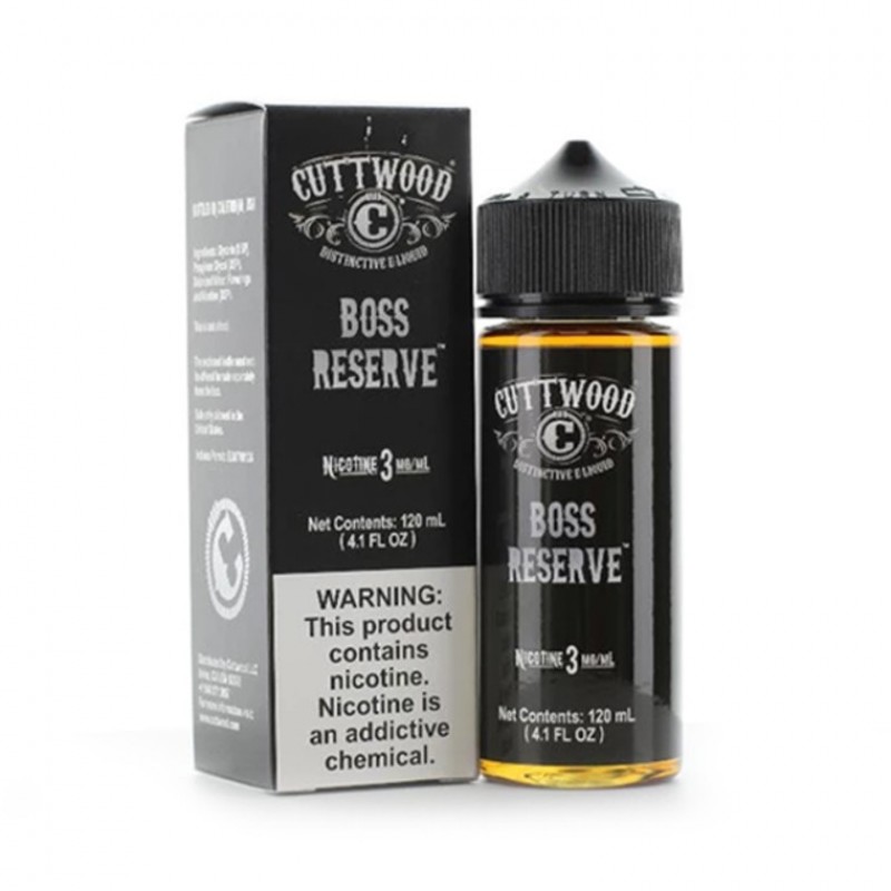 Boss Reserve By Cuttwood E-Liquid