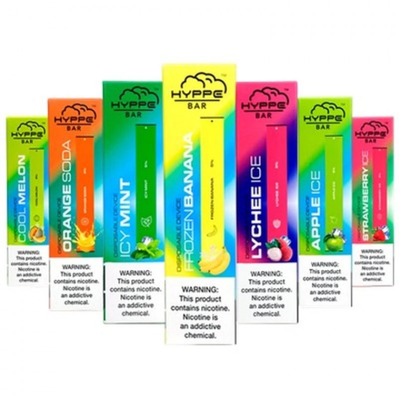 Hyppe Bar  Disposable E-Cigs | 300 Puffs