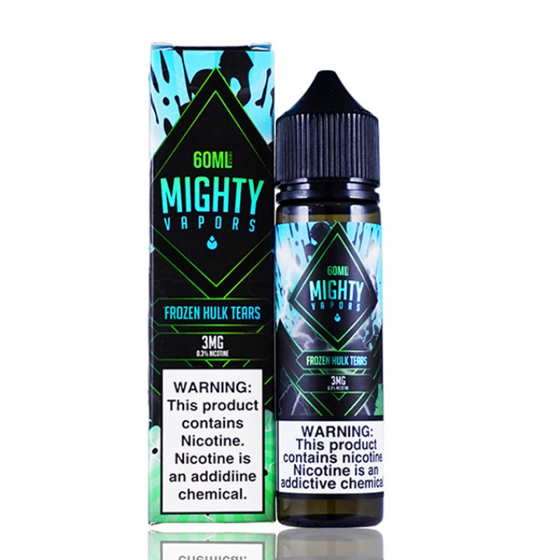 Frozen Hulk Tears By Mighty Vapors E-Liquid