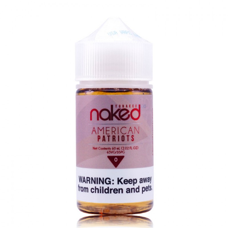 American Patriots by Naked 100 Tobacco E-Liquid